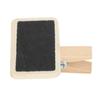 50pcs Miniature Chalkboard Signs with Clamp Reusable Event Decorations Wooden Miniature Blackboard for Weddings Birthday