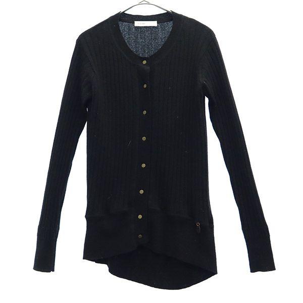 

SEE BY CHLOE кардиган с длинным рукавом из смесовой шерсти USA2 черный Женский Б/У