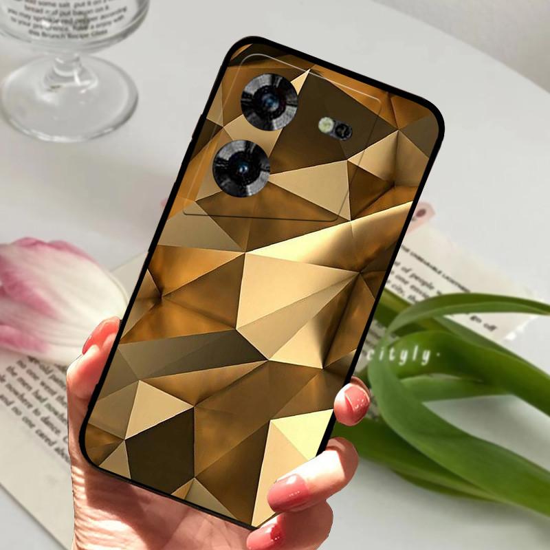Para Capa Tecno Pova 5 À Prova de Choque Silicone TPU Macio Capa de Telefone Para Tecno Pova 5 Pova5 Funda Nova Capa Cartoon Protetora Coque