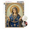 DIY 3D Pearl Diamond Painting Art Set Virgin Mary Religious Home Decor Art Set Wall Art