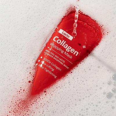 Červená lakto kolagénová zábalová maska ​​70 ml