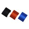 3PCS 3Color Metal Universal Cooling Fin Set Heat Sink for RC Car 540550 Motor
