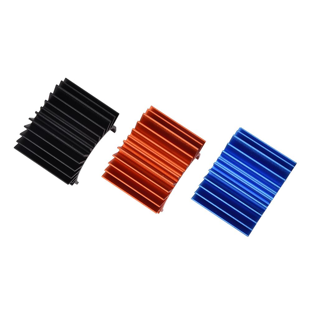 3PCS 3Color Metal Universal Cooling Fin Set Heat Sink for RC Car 540550 Motor