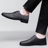 Fashion Versatile Casual Sneakers Formal Genuine Leather Shoes for Men Lace Up Oxfords Shoes Male Wedding Party Office Business Footwear
