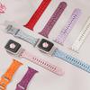 Floral Engraved Straps for Apple Watch Band 44mm 40mm 45mm 41mm 49mm 42 46mm Bracelet Correa iWatch Series 8 7 3 9 Ultra 2 SE 10