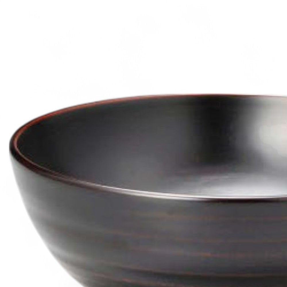 Lacquerware with Genuine Made in Japan J-kitchens Bowl, Wooden, Hand-painted, Lacquer, PID-529463,