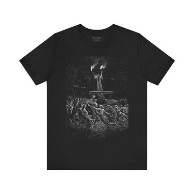 HEISSER VERKAUF La Danse Du Sabbat Emile Bayard Kunst Vintage Okkultes Shirt Gruseliges T-Shirt Goth T-Shirt Sabbat Hexenhaftes Jersey Kurzarm