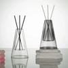 1Pcs Double Layer Triangle Glass Aromatherapy Bottle Essential Oil Storage Containers Hydroponic Flower Modern Home Decorations