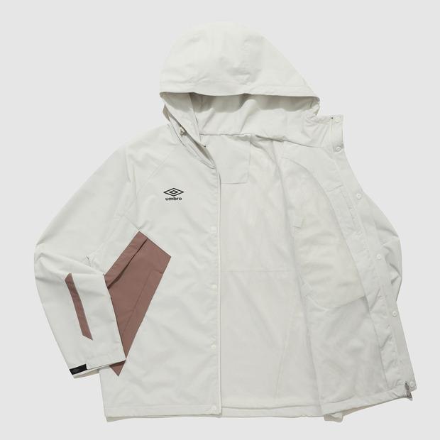 Umbro Brotect Hooded Shell Jacket White (Uq123Sjk11) (B Type)
