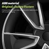 AAAIF1 4PCS for Model Y 2025-2026 Juniper 19 Inch Knife Style Hubcap Hub Cap Full Rim Cover Replacement Wheel Cap Accessories for Tesla