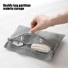 Mesh Zipper Bags Mesh Wash Bag Multi-functional Organizer Portable Toiletry Tote For Stationery Cosmetics Toiletries Home Dorm