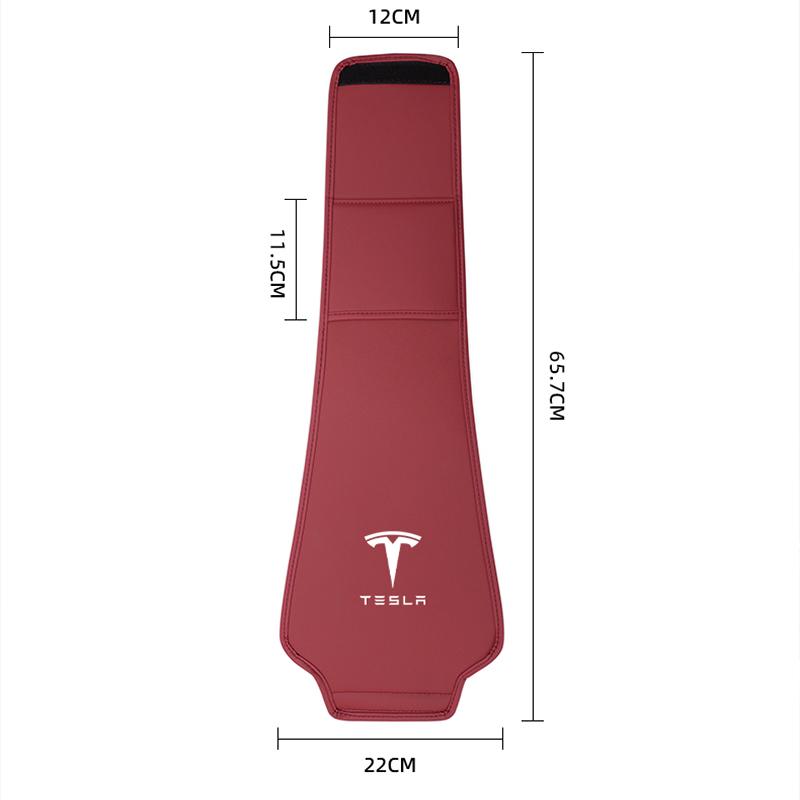 AAAIE1 2Pcs Car Seat Headrest Pillow Protector Cover Accessories For Tesla SpaceX Model 3 Y S X Y-Eur Highland Roadster Bonina Coil