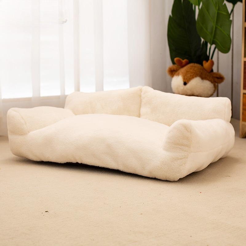 

All seasons universal warm large pet nest thickened sofa cat bed kennel wear-resistant dog cushion cat nest L