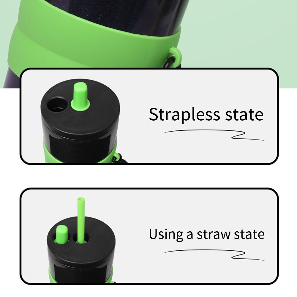 Large Capacity Thermos Bottle Cute Stainless Steel Vacuum Flask Durable Cold Beverages Cups  Travel