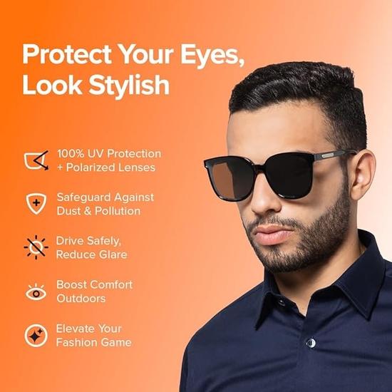 Intellilens | Branded Latest and Stylish Sunglasses | 100% UV Protected | Light Weight, Durable, Premium Looks | Women | Blue Lenses