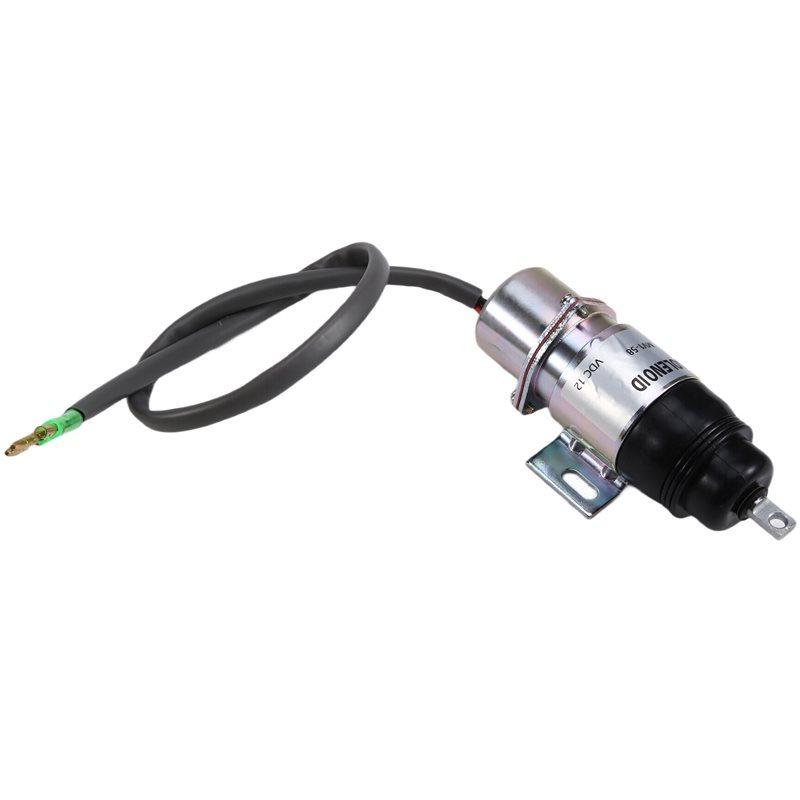 A58X-MV1-58 For Isuzu Engine Compatible 12V Shut Off Solenoid Part Numbers 8-94453341-0 894453-3411 Fits For 3KC1 4JG1