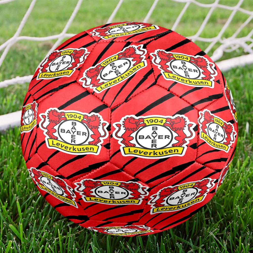 Bayer 04 Leverkusen Football Club Indoor Size 5 Soccer Ball Colorful Machine Stitched PVC Competition Ready Durable High-Bounce
