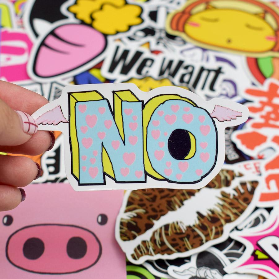 700 Stück zufällige bunte Aufkleber, gemischte Graffiti-Punk-Cartoon-Aufkleber, Spielzeug für Kinder, DIY-Gitarre, Reiseetui, Laptop, Fahrradaufkleber