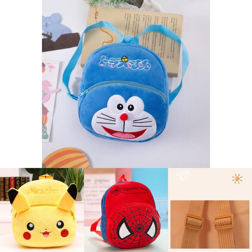 Adorable Kids Children Plush Mini Backpack For Kindergarten Students And Outdoor Adventures