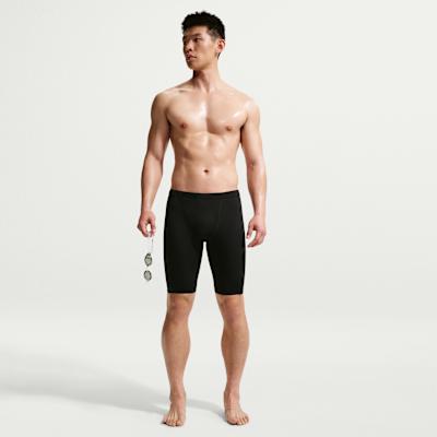 Nike Swimming Shorts Men s Black/Dark Gray/White/White Moderate 28