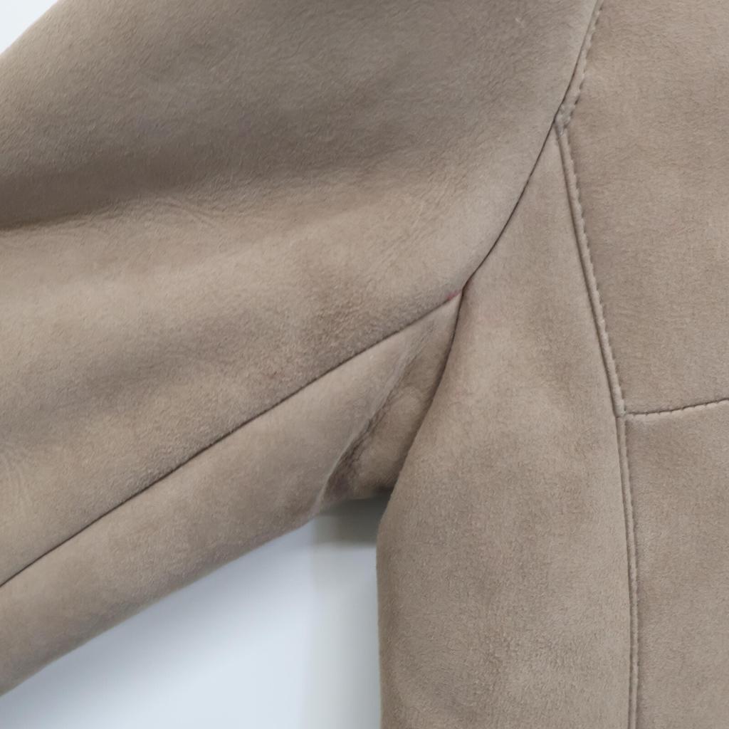 9 Nine Label NINE LABEL Mouton Coat coat beigeUsed