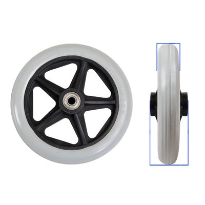 Wheelchair Front Wheel 6 Inch Wheelchair Casters Small Cart Rollers Chair Wheel for Wheelchair