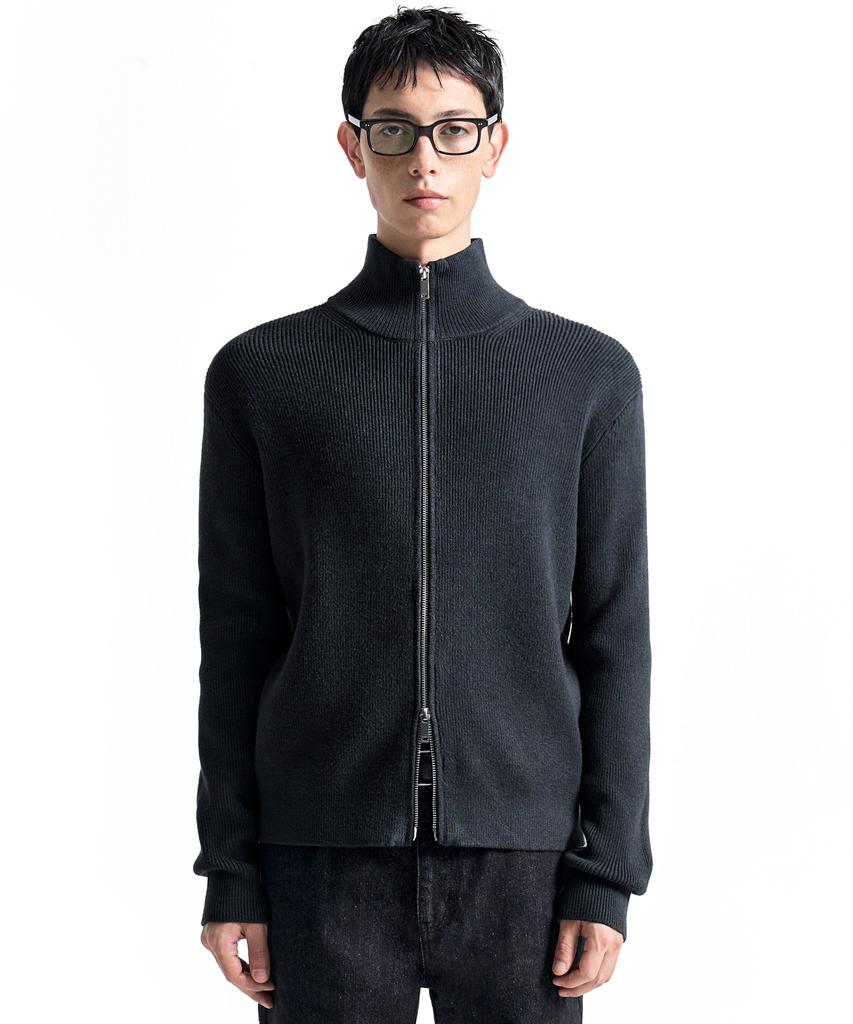 COSTUME O’CLOCK Daily Slim Fit Zip-Up Knit 6 Color Cooscd023