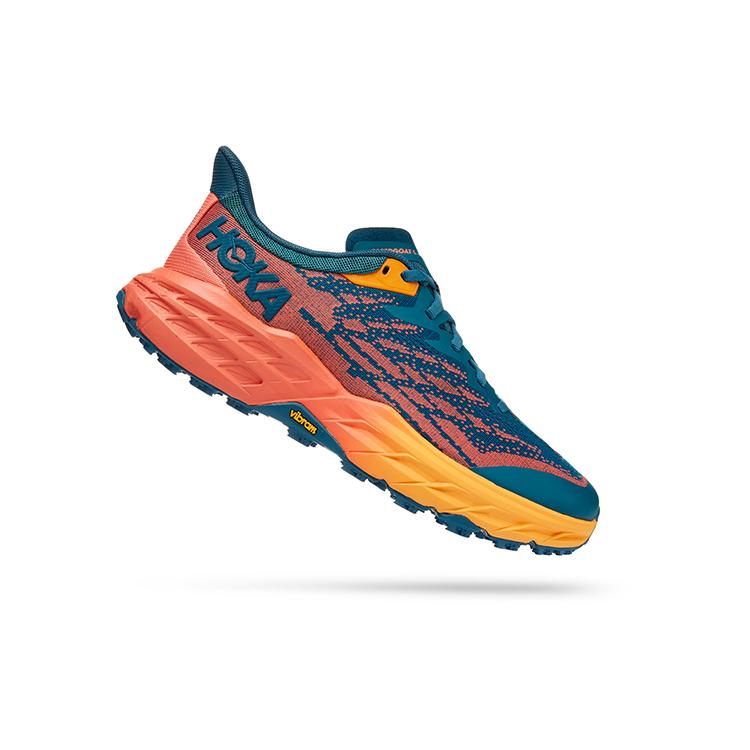 HOKA One One Speedgoat 5 Blue Coral Camellia Women's 1123158-BCCML