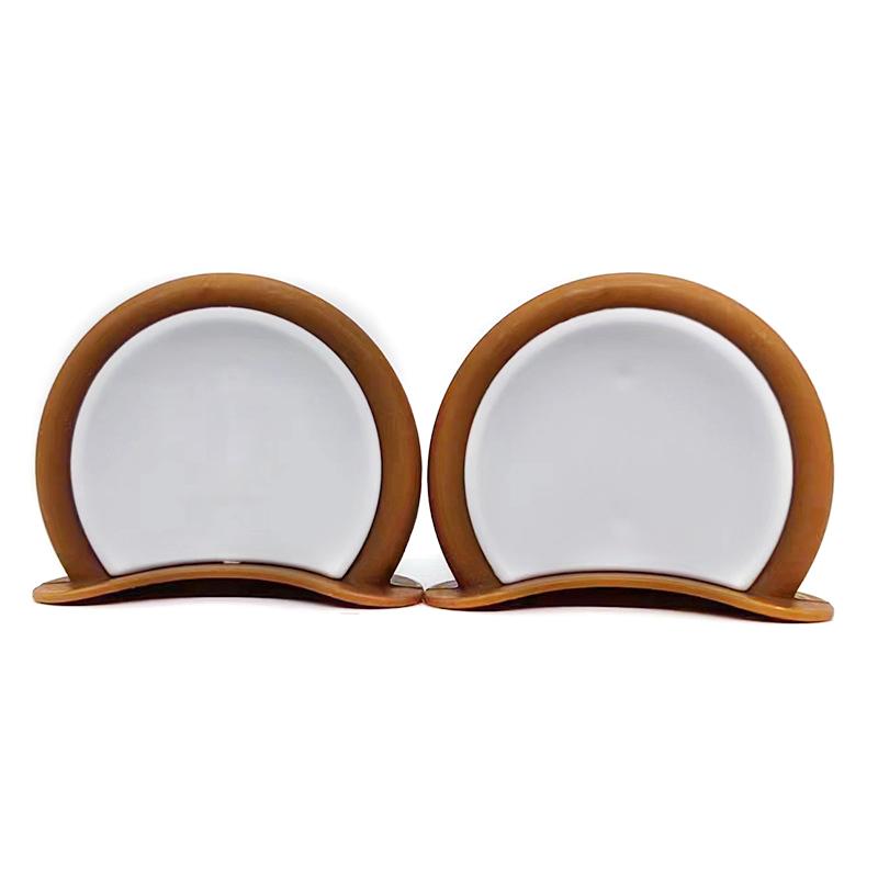 2 Stücke Bunte Motorradhelm Bärenohren Dekor Universal Motorrad Fahrrad Auto Styling Dekoration Helm Aufkleber Zubehör