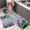 Kitchen Rugs Print Non-Slip Thick Cushioned Kitchen Mat Comfort Standing Mat for Kitchen