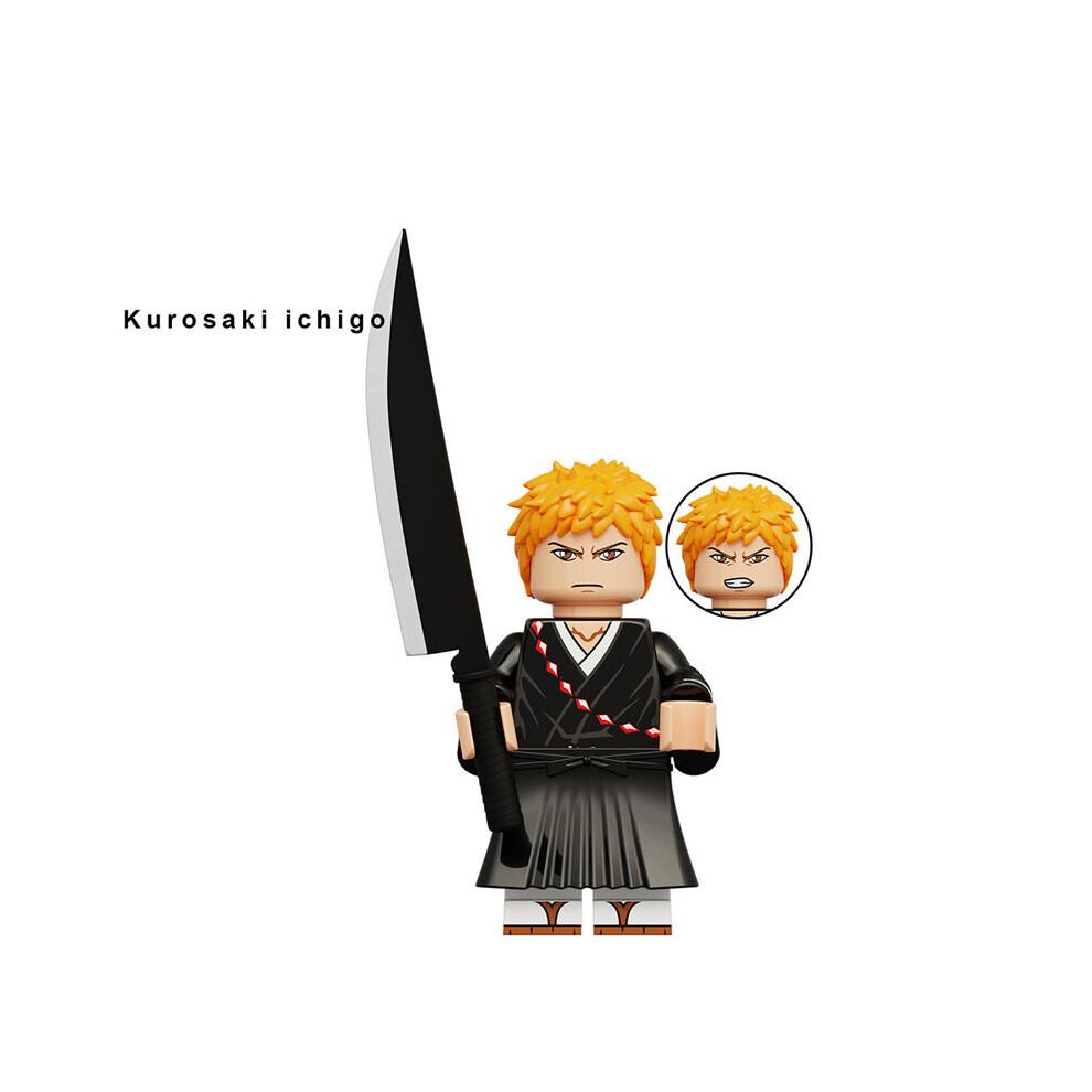 8KS BLEACH Minifigurky Stavebnice Hračka Figurka Model Kostky