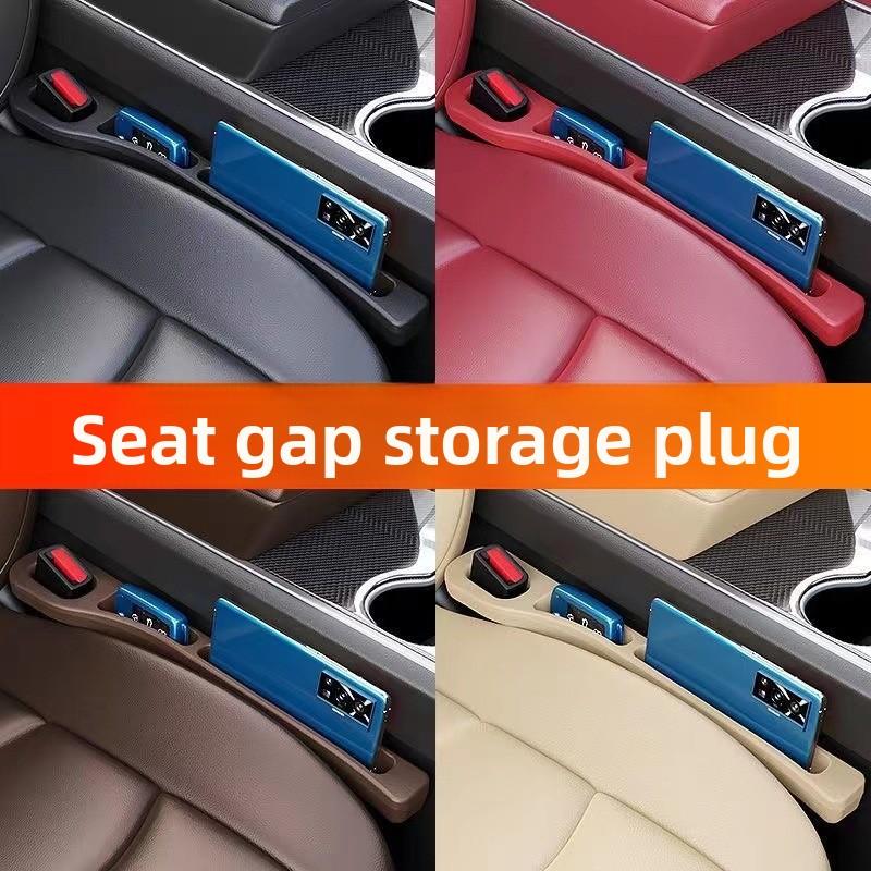 2pcs Car Seat Gap Filling and Finishing, Waterproof Car Seat Gap Plug Strip Groove Car Seat Gap Storage Car Interior Accessories