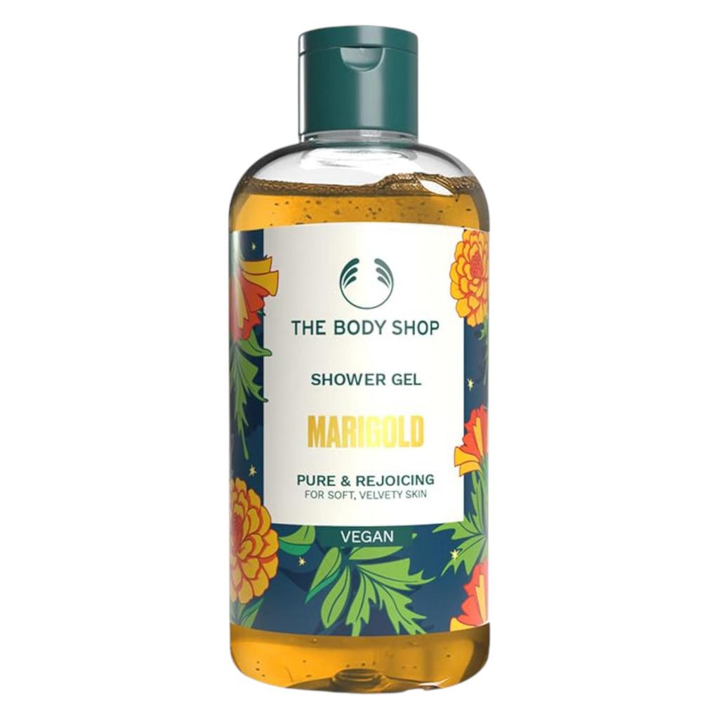 The Body Shop Marigold Shower Gel 250ml – Refreshing Nourishing Vegan Body Wash