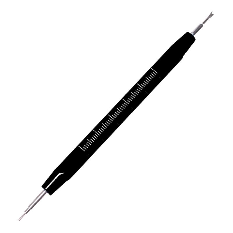 

Watch Spring Bar High Strength Carbon Steel Watch Repair Tool Double Tip Design For Watch Strap Maintenance Adjust чорний