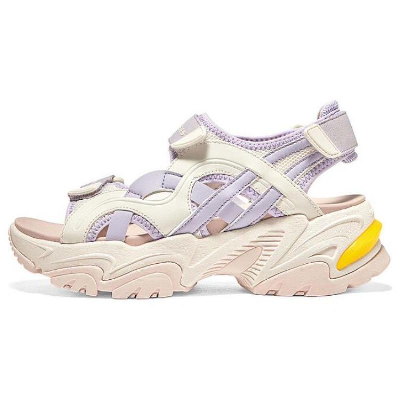 Skechers Stamina V2 PU Mecha Beach Sandals Women Pink Purple 119862-NTPR 36