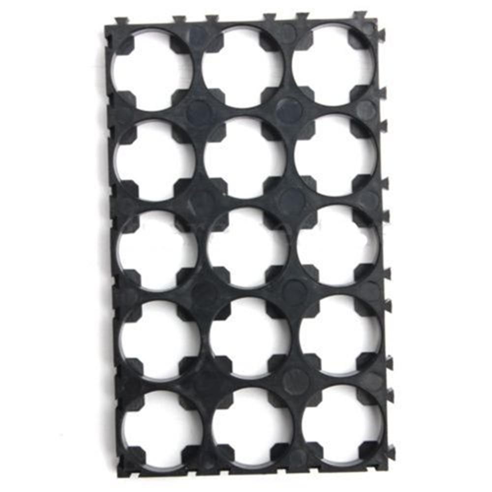 5Pcs 3x5 18650 Lithium Cell Cylindrical Battery Case Holder Batteries Pack Plastic Holder Bracket for DIY Battery Pack