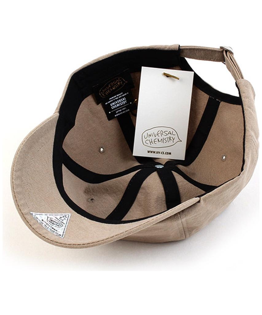 Beige Short Brim Ballcap