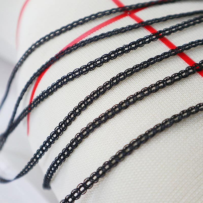 5Yards Golden Silver Embroidery Lace Trim Ribbon DIY Handmade Clothing Wedding Dress Sewing Materials 0.5CM Wide