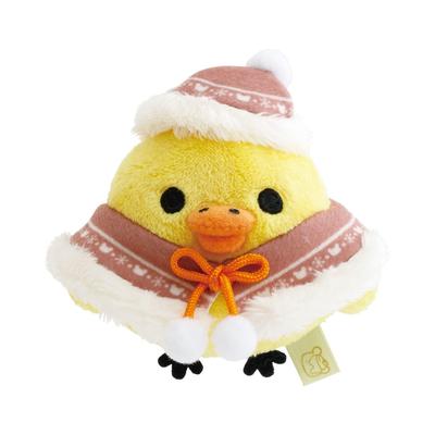 San-X Rilakkuma "Christmas In the Honey Forest" Mini Plush Toy Kiiroitori