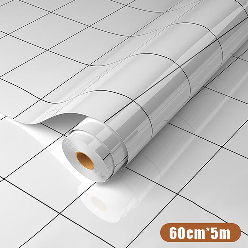 Carta Adesiva Effetto Marmo Impermeabile Resistente all'Olio Facile da Pulire Per Cucina Casa Piano di Lavoro