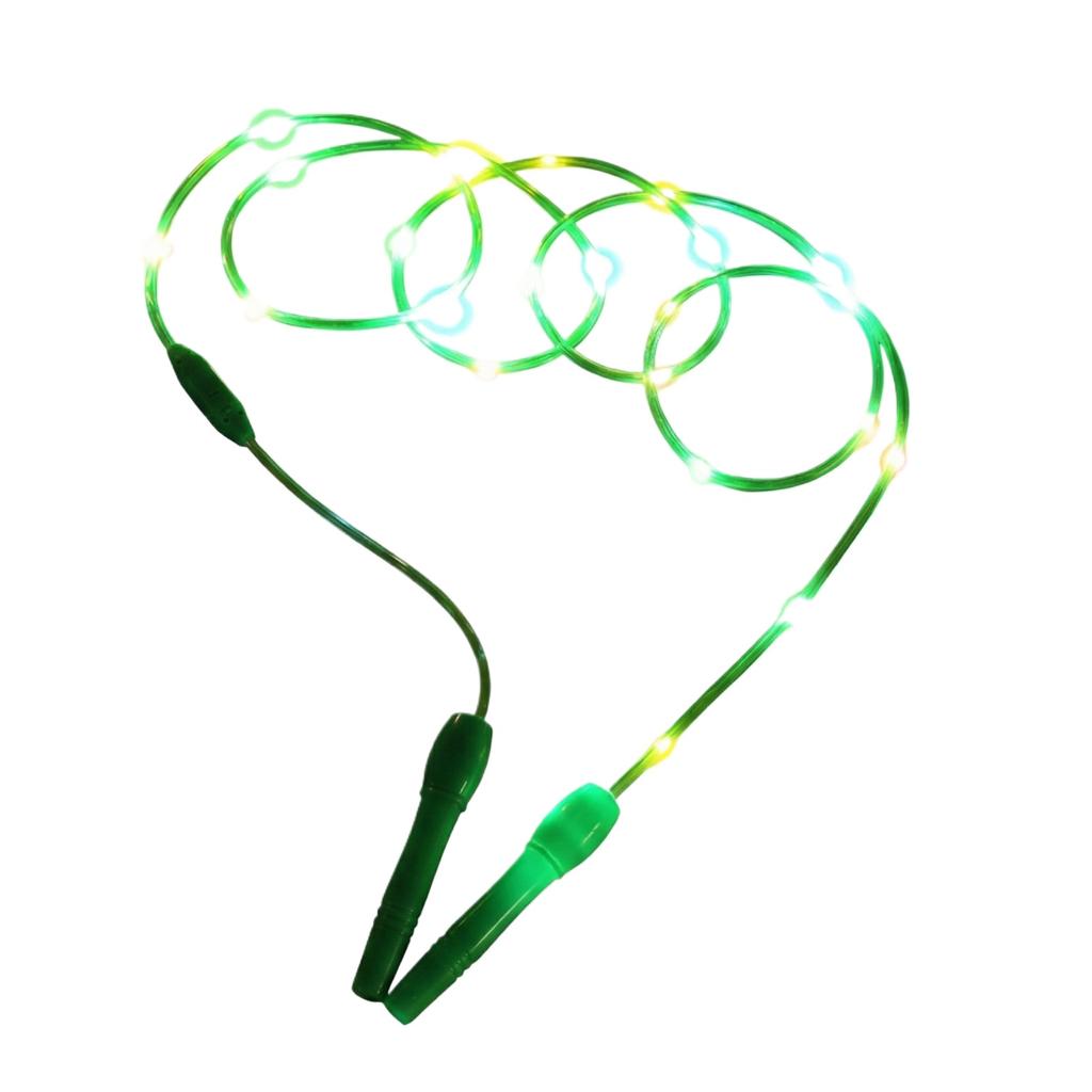 Luminous LED Rope, PVC Glow-in-the-Dark Fitness Rope, For Students And Adults, Nighttime Exercise And Training