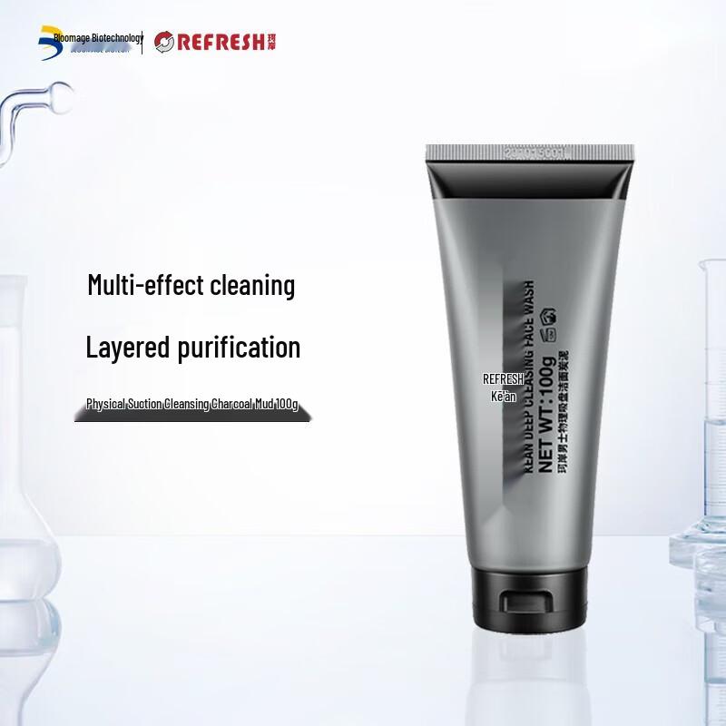 Kerun Węglowy Żel do Mycia Twarzy dla Mężczyzn