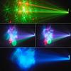 36W RGBW LED DJ Disco Sound Activated Stage Effect Lighting Party Holiday Club Pattern Strobe  Lights With Remote Control