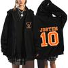 PALMETTO STATE FOXES Hoodie Mens Womens Zipper Hoodies Printed Casual Outdoor Sweatshirts Coats Hip Hop Hoody Streetwear Tops Cardigan