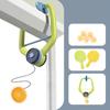 Door Mounted Pingpong Game Training Set For Kids Develops Concentration And Coordination with Pingpong Bats And Balls