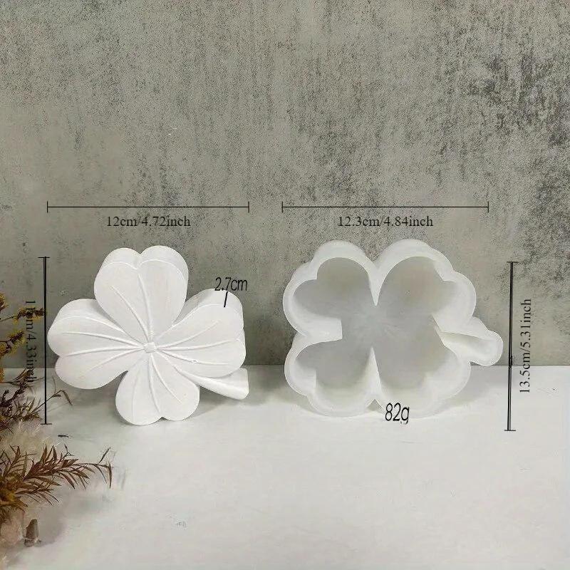 Ručně vyráběná kreativní forma na svíčku ze silikonu DIY listová tráva do auta kadidlo sádra beton cement sádra pryskyřičné formy