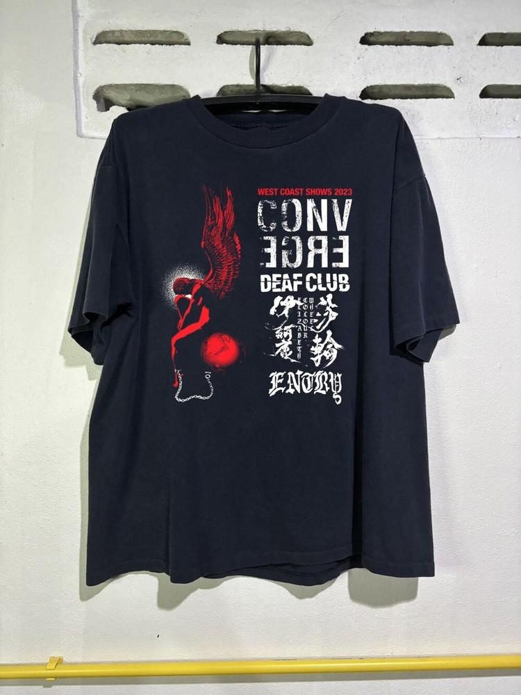 Converge Tour Dates Black Full Size S To 5XL Shirt Unisex Unisex T-Shirt XXXL