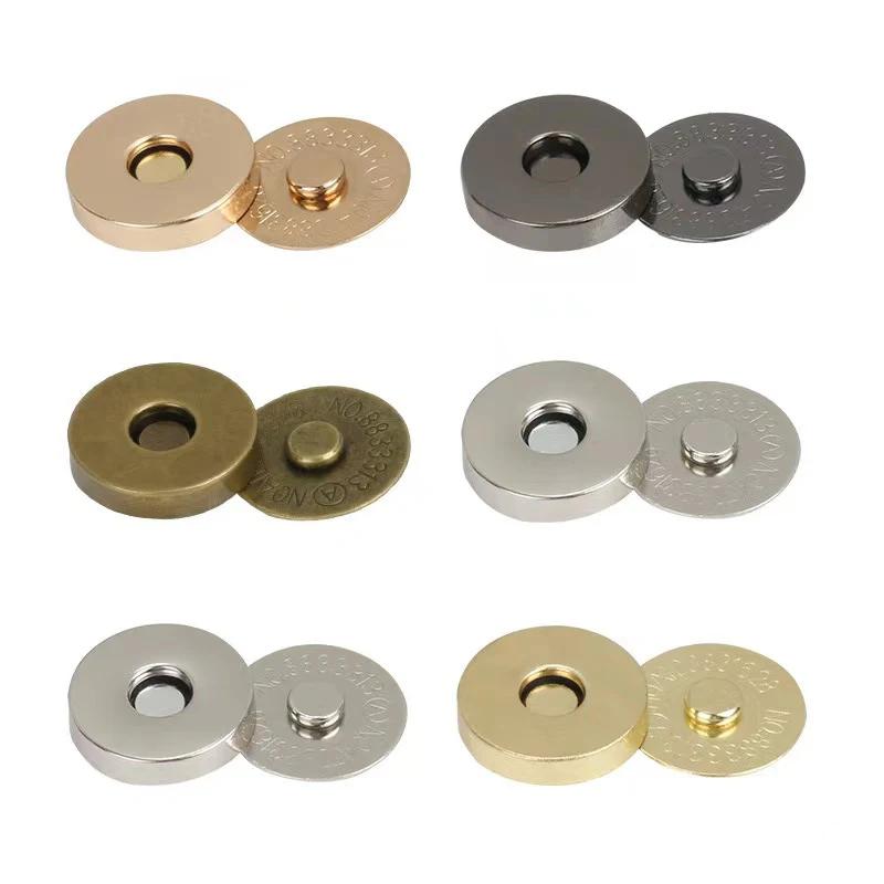Magnetiske Trykknapper Låse 1 Sæt 14/18MM Nemme at Bruge Knapper til DIY Håndtaske Pung Nøglering Håndværks Zubehör