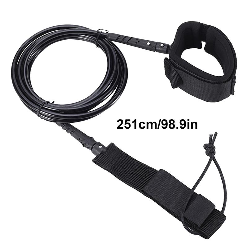 Paddleboard Leash Paddle Board Accessories Surfboard Foot Rope Paddle Board Replacement Parts Straight Surf Board Leashes For