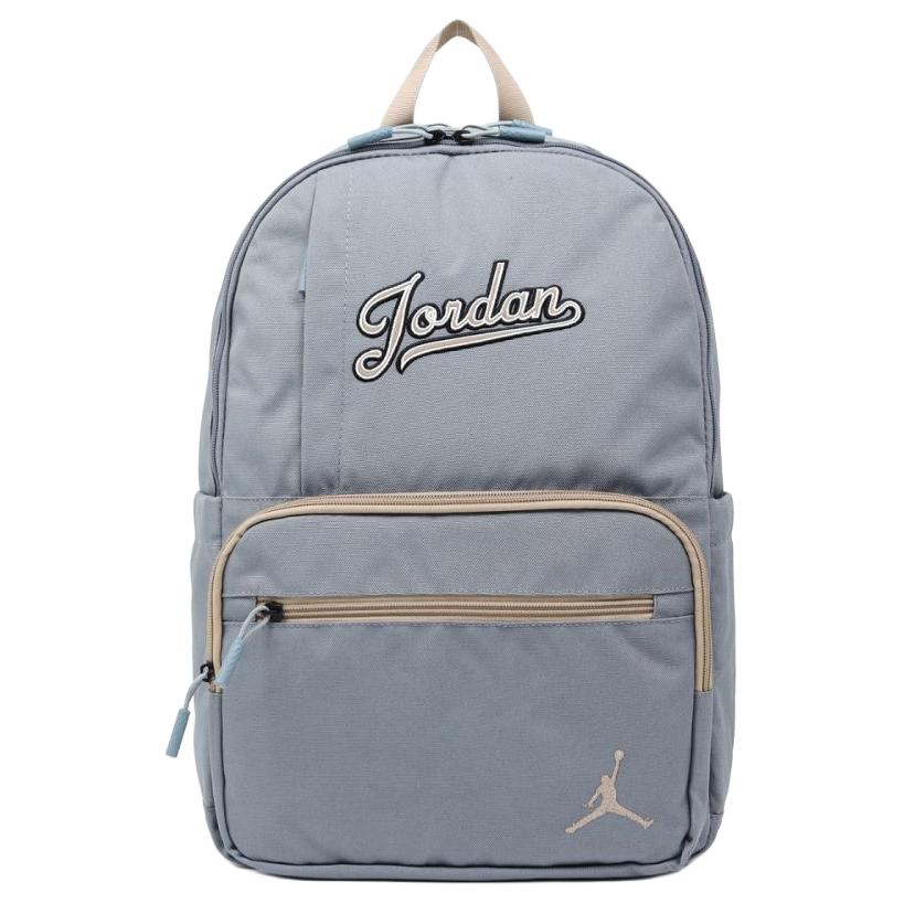 New Jordan Brand Logo Backpack Regular Kids' Gray JD2533160GS-002